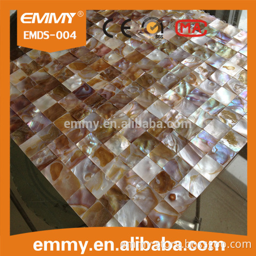 20x20mm natural dream color mother of pearl shell couch mosaic tile